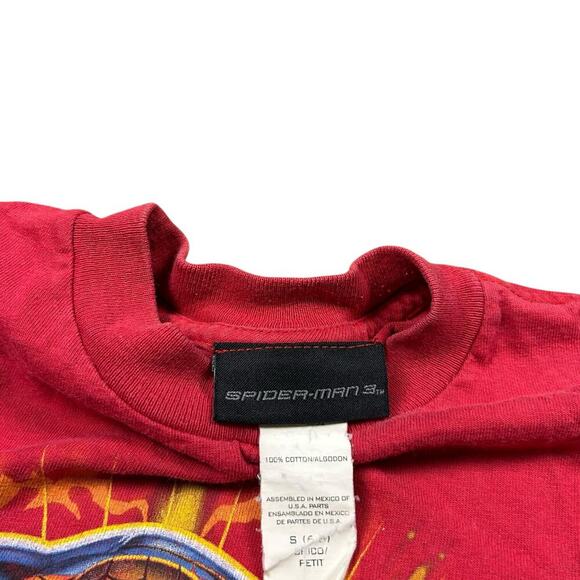 Spider-Man 3 Movie Promo Blast Graphic Red T-shirt - Picture 3 of 3
